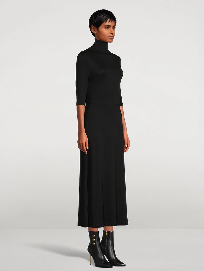 Knit Midi Dress