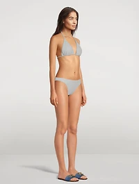 Sparkle Tiny Ties Bikini Top