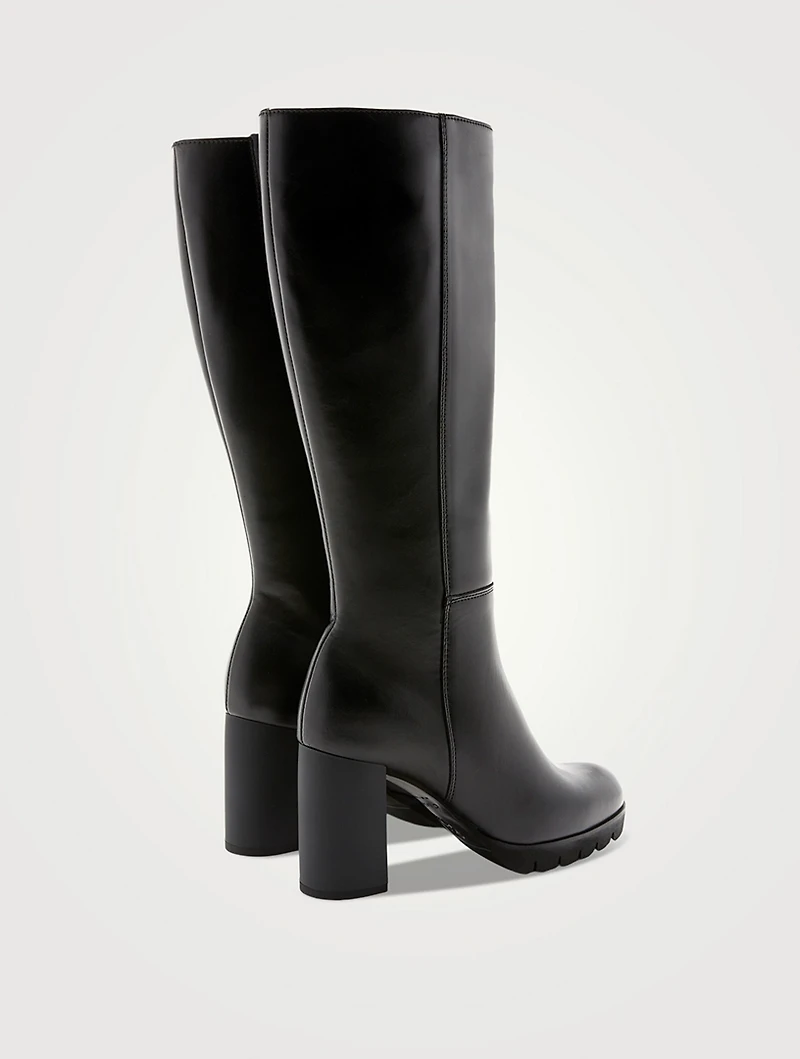 Miles Leather Knee-High Boots
