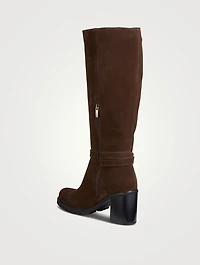 Paul Suede Knee-High Boots