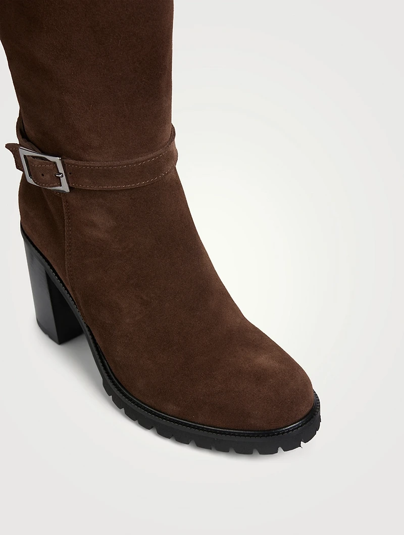 Paul Suede Knee-High Boots