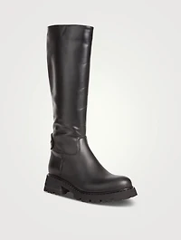 Carter Leather Knee-High Boots