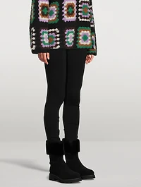 Aaron Shearling-Lined Suede Boots