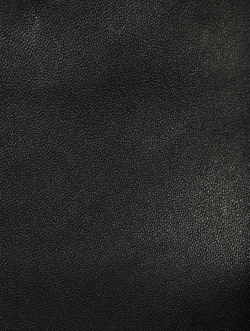 Leather Pencil Skirt