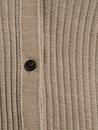 Slim-Fit Wool Cardigan