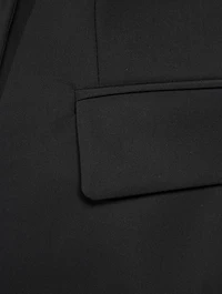Angled Double-Breasted Blazer