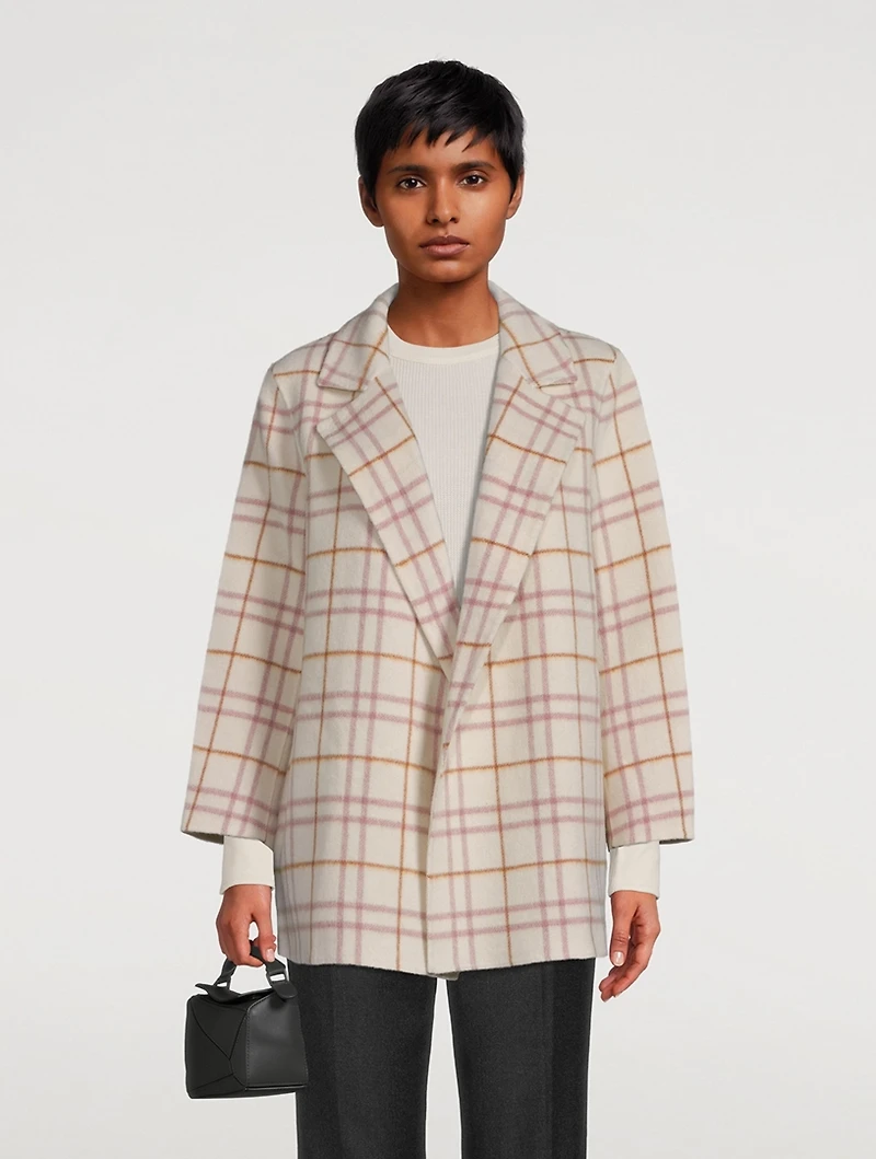 Clairene Wool-Blend Jacket