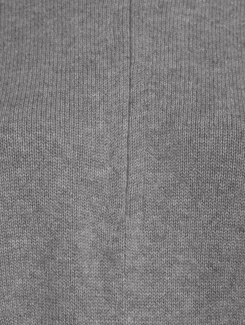 Shaped Half-Zip Cashmere Sweater