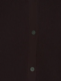 Plaited Lurex Cardigan