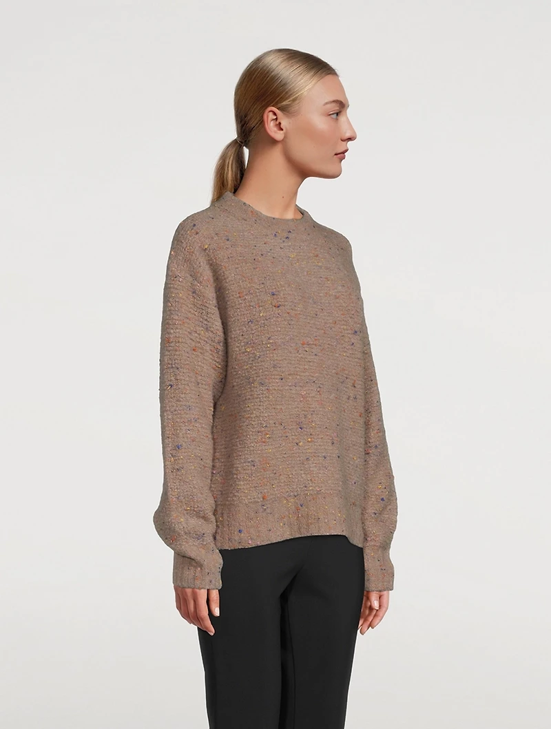 Tweed Bouclé Sweater