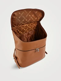 Le Foulonné Leather Backpack