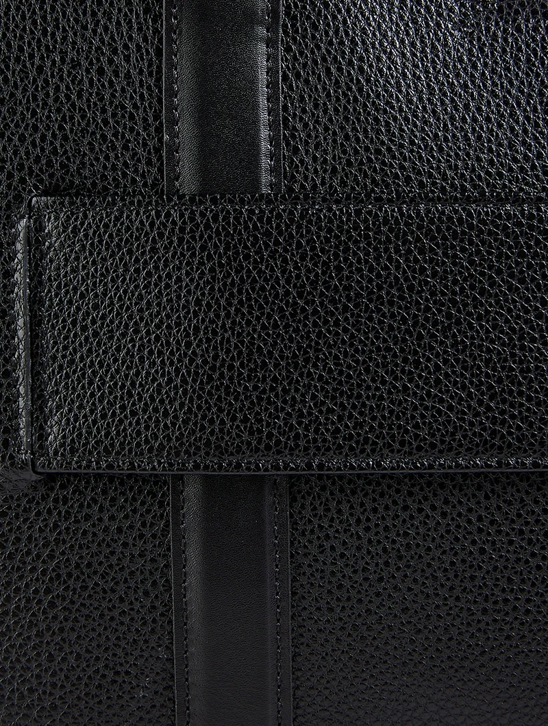 Le Foulonné Medium Leather Briefcase