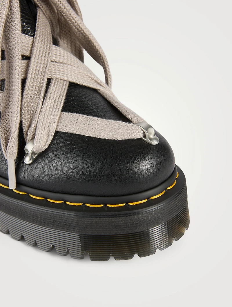 Dr. Martens x Rick Owens 1460 Leather Combat Boots