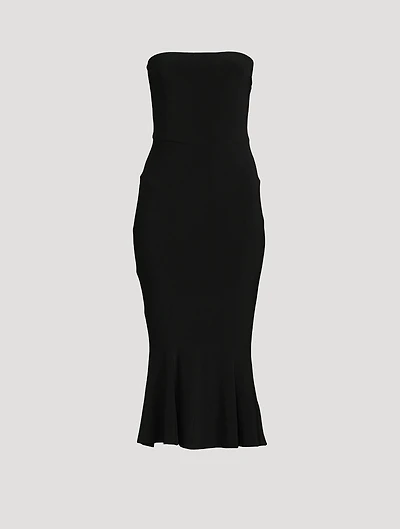 Strapless Fishtail Dress