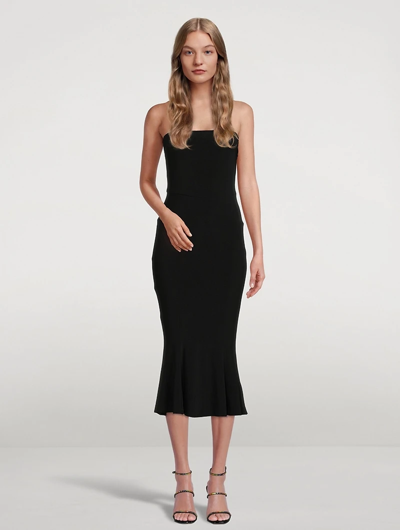 Strapless Fishtail Dress