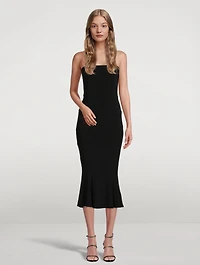 Strapless Fishtail Dress
