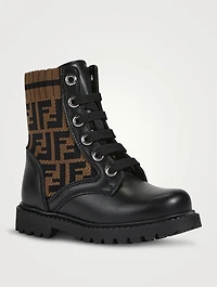 Toddler Leather Biker Boots