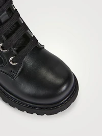 Toddler Leather Biker Boots