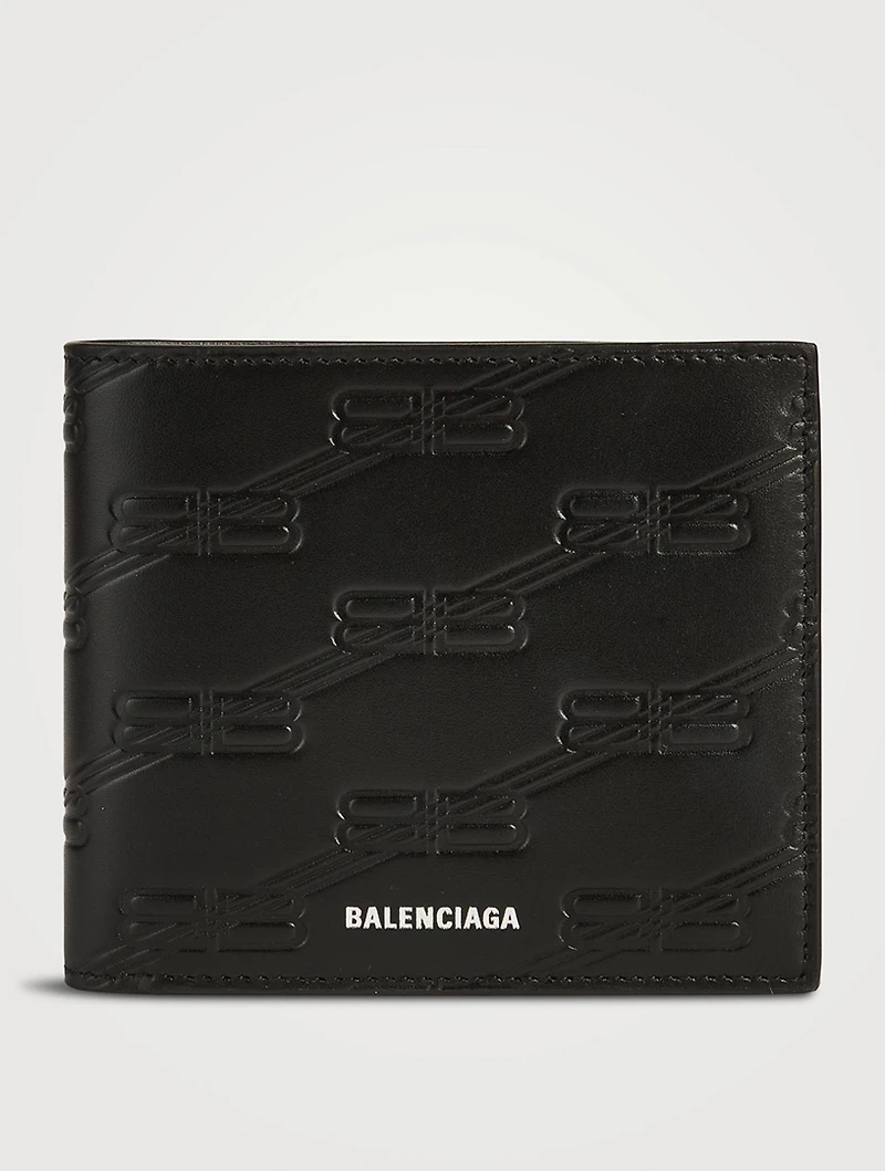 Leather Folded Coin Wallet