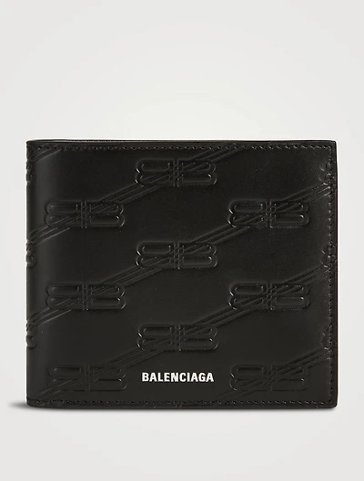 Leather Folded Coin Wallet