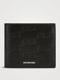 Leather Folded Coin Wallet