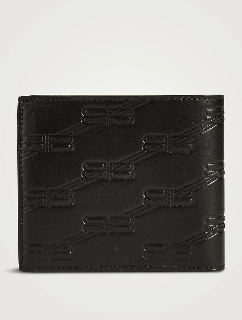 Leather Folded Coin Wallet