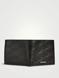 Leather Folded Coin Wallet