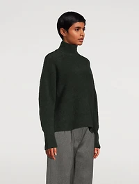 Cozy Bouclé Turtleneck Sweater