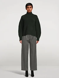 Cozy Bouclé Turtleneck Sweater