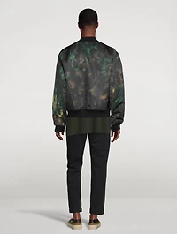 Verso Bomber Jacket Acid Print