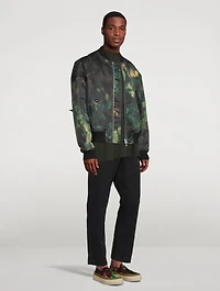 Verso Bomber Jacket Acid Print