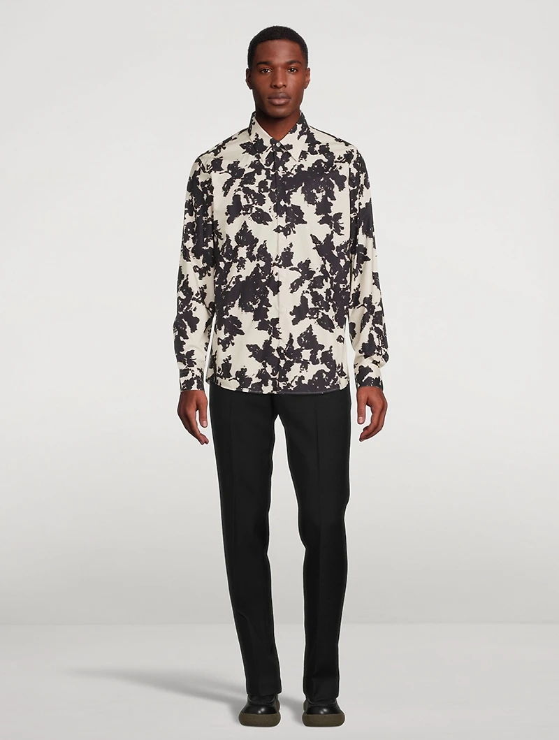 Curle Printed Long-Sleeve Shirt