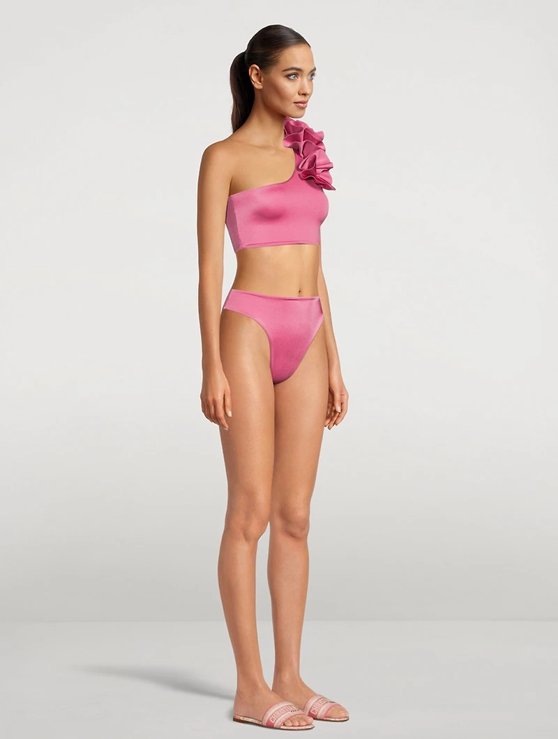 Dione Ruffled Two-Piece Swimsuit