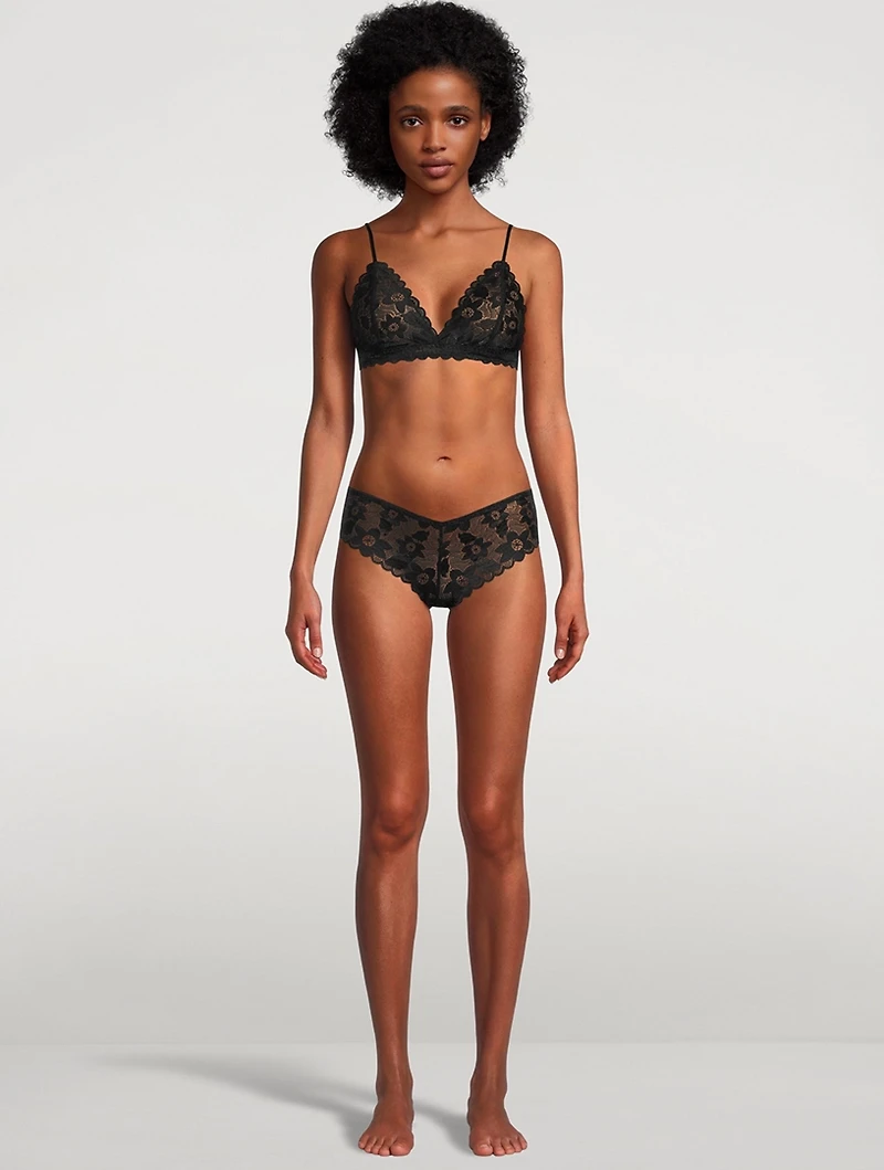 Marilyn Floral Lace Bra