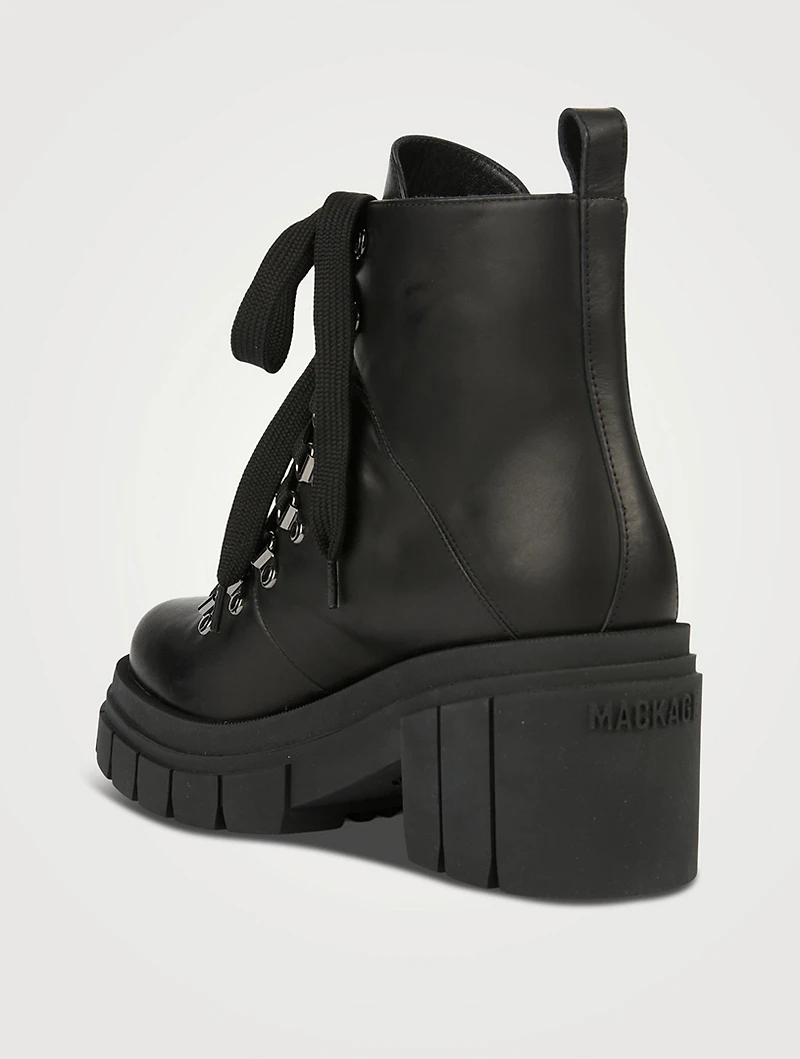 Summit Leather Combat Boots