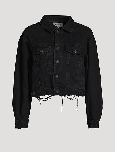 Charli Shrunken Denim Jacket