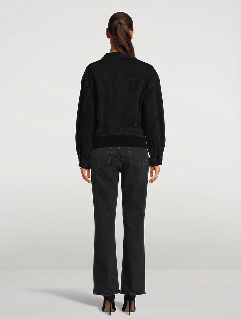 Charli Shrunken Denim Jacket