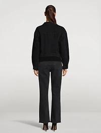 Charli Shrunken Denim Jacket