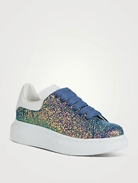 Oversized Sneaker With Glitter