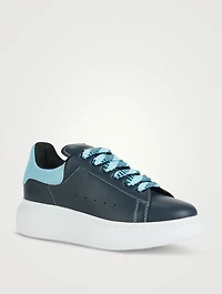 Oversized Lace-Up Sneakers