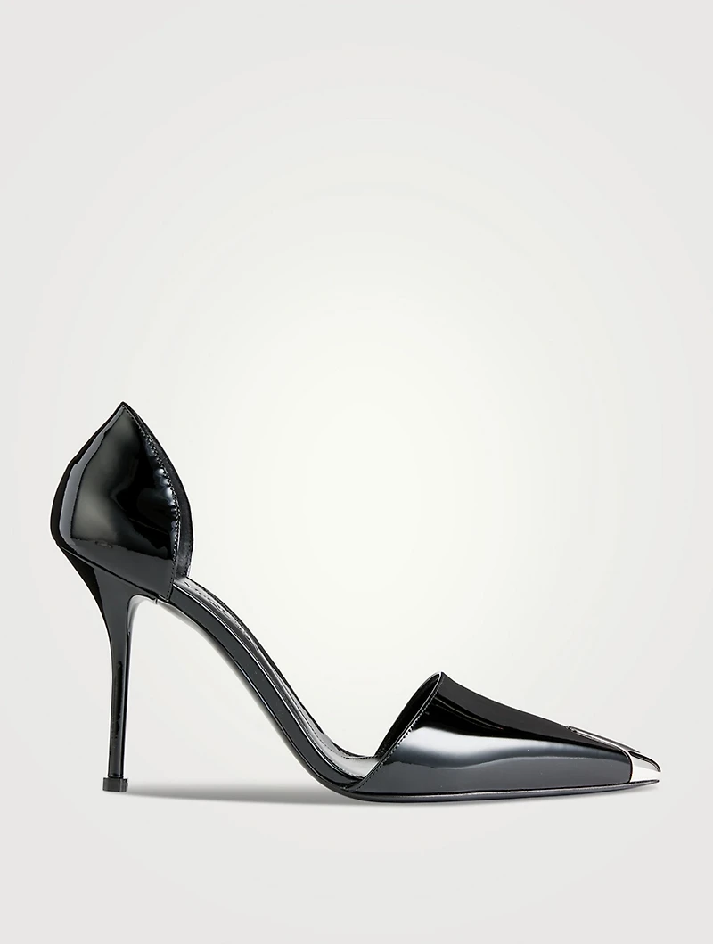 Punk Patent Leather d'Orsay Pumps