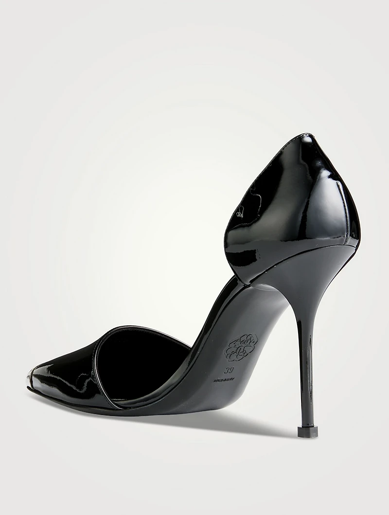 Punk Patent Leather d'Orsay Pumps