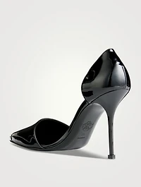 Punk Patent Leather d'Orsay Pumps