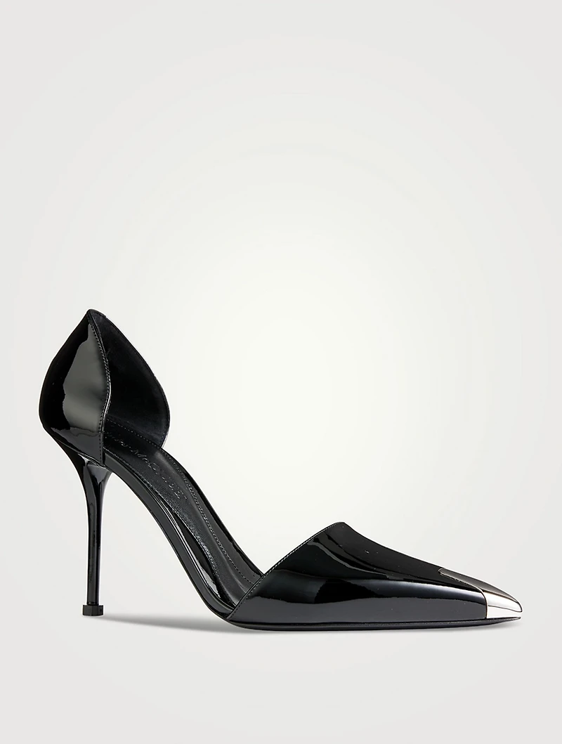 Punk Patent Leather d'Orsay Pumps