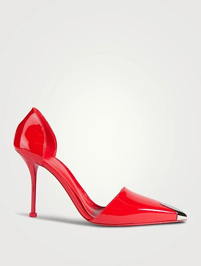 Punk Patent Leather d'Orsay Pumps