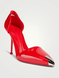 Punk Patent Leather d'Orsay Pumps