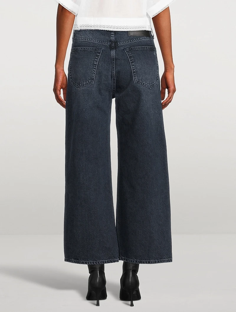 Andi Cropped Wide-Leg Jeans