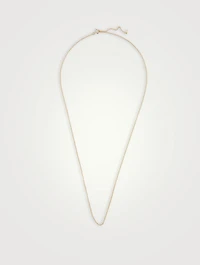 10K Gold Curb Chain Necklace