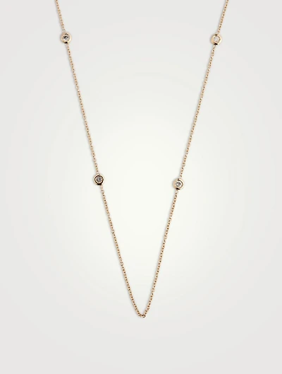 10K Gold Chain With Diamonds