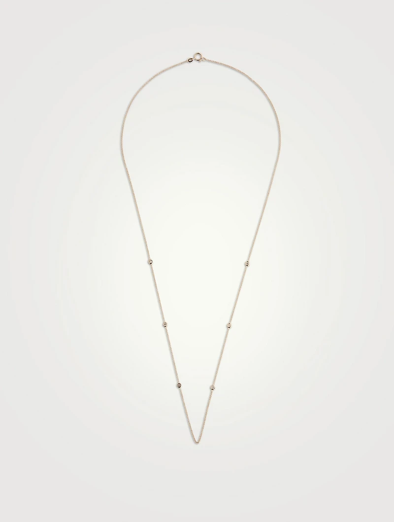 10K Gold Chain With Diamonds